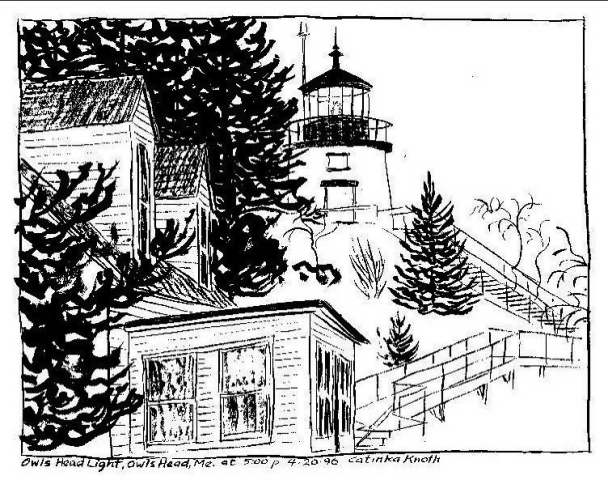 maine lighthouses coloring pages - photo #20