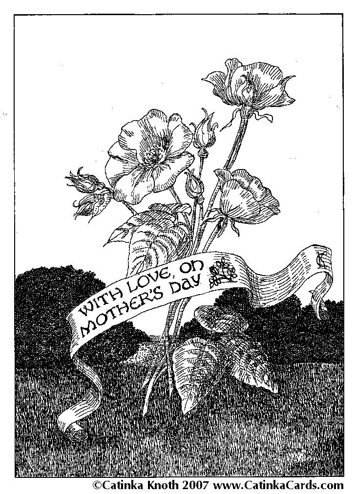 printable coloring pages of roses