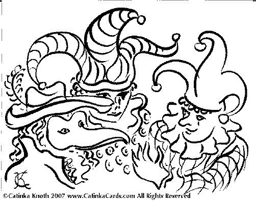 fat tuesday coloring pages - photo #4