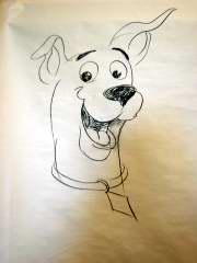 dog drawing