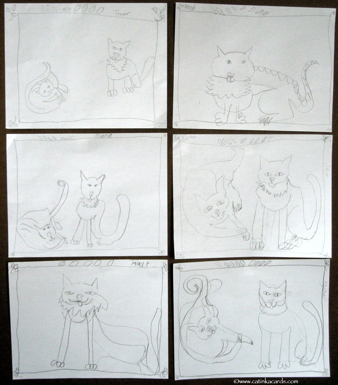 kids animal art