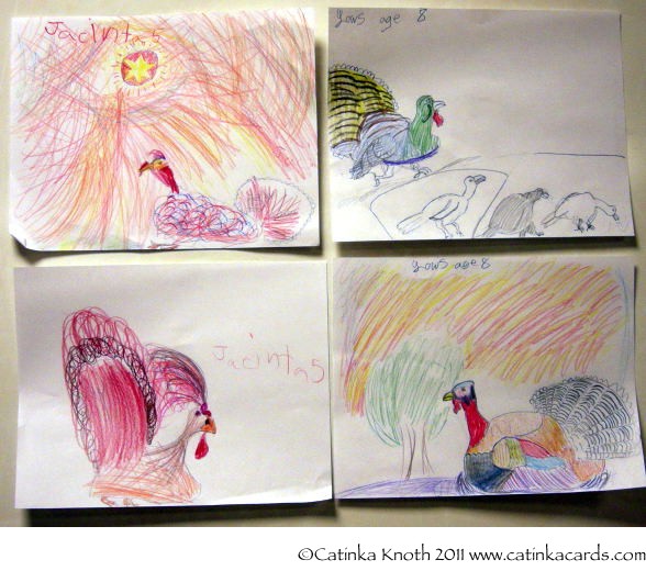 Turkey drawings by kids