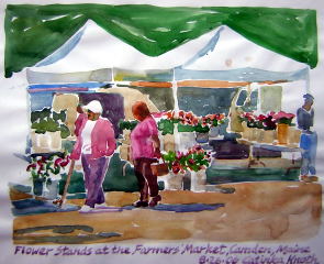 Camden Farmers Market art
