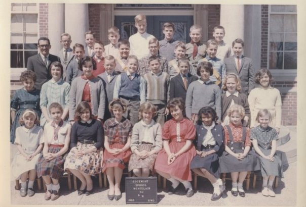 photo - 6th grade, 1963 Edgemont Elementary school, Montclair NJ