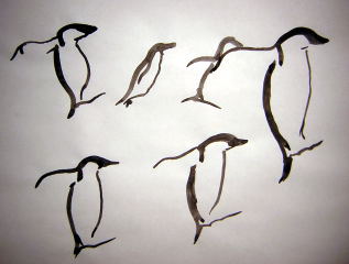 penguin art