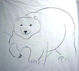 polar bear art