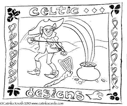 St. Patrick's Day drawing