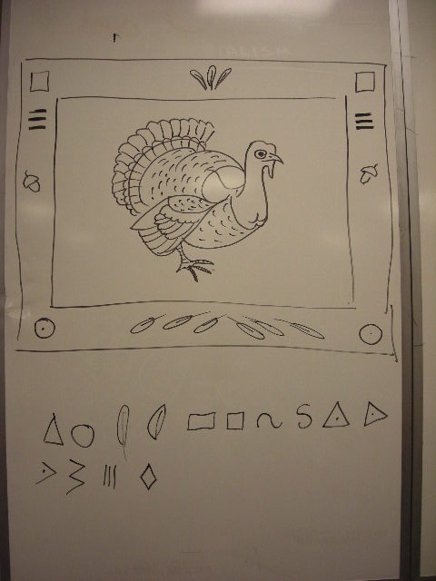 Turkey demo drawing by Catinka Knoth