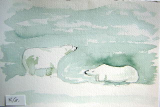 polar bears art